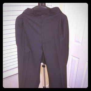 Navy stripe tone on tone 38 x 32